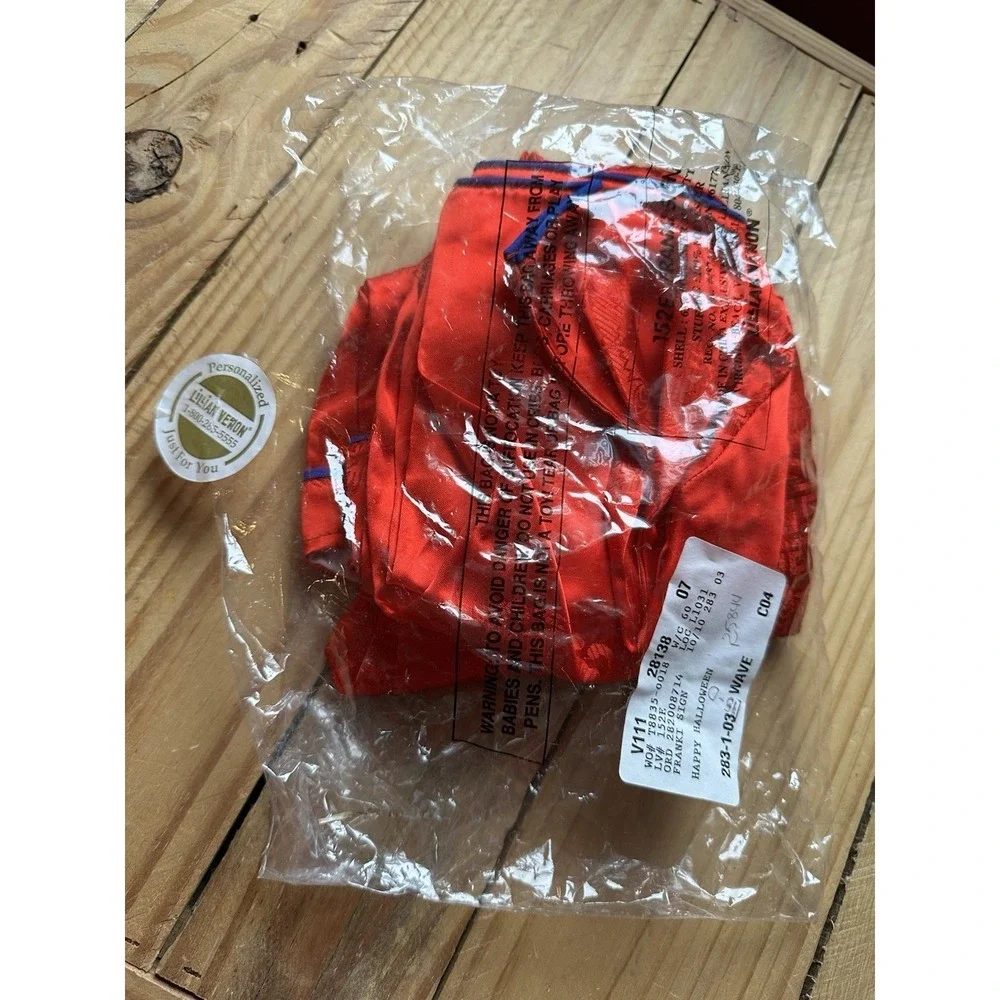 Lillian Vernon‎ Chinese Red And Blue Traditional Children Festive Outfit Costume